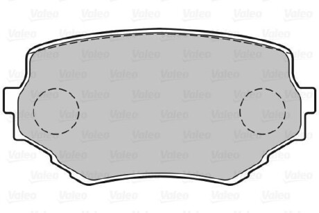 Комплект тормозных колодок - Valeo 301534