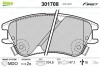 Комплект тормозных колодок - (5810102A10, 5810105A30, 5810105A10) Valeo 301708 (фото 1)