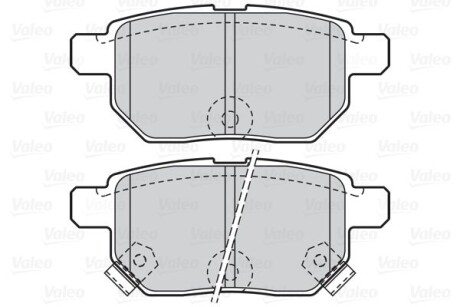 Klocki hamulcowe FIRST AURIS 10.06> RR - Valeo 302085