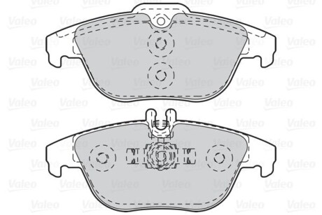 Klocki hamulcowe FIRST MERCEDES C 01.07> RR - Valeo 302121