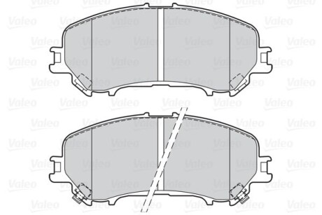 Колодки дискового тормоза - Valeo 302164