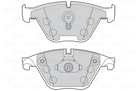 Гальмівні колодки дискові bmw 5/6/7 f 04-18 - Valeo 302273