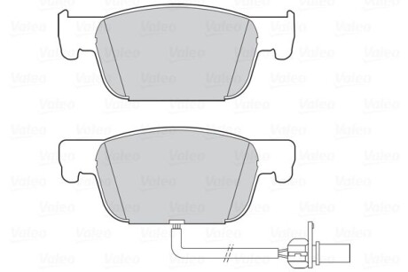 Колодки дискового гальма - Valeo 302320