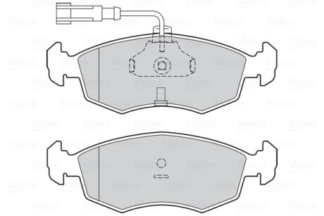 Колодки дискового гальма - Valeo 302330