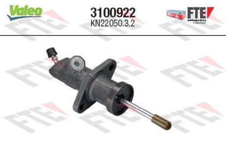 Робочий циліндр зчеплення - Valeo 3100922
