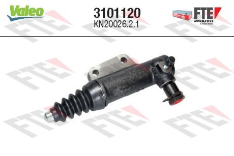 Slave cylinder, clutch - Valeo 3101120