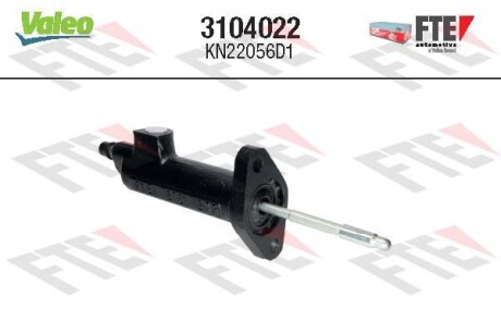 Робочий циліндр зчеплення - Valeo 3104022