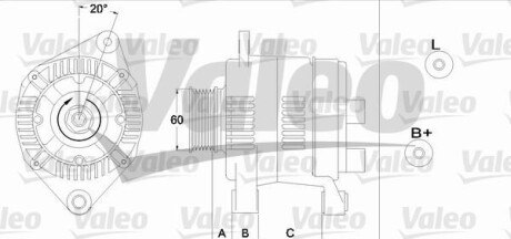 Генератор - Valeo 437350