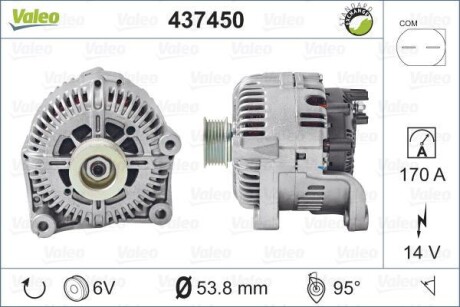 Генератор - Valeo 437450