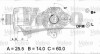 Генератор - ((06F903023D, 06F903023DX, 06F903023E, 06F903023EX, 6F903023D)) Valeo 437470 (фото 4)