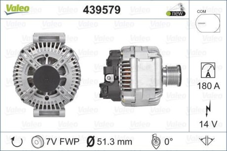 Генератор - Valeo 439579