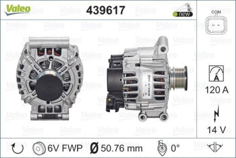 Генератор - Valeo 439617