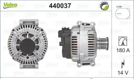 Генератор - (a6421500660, A6421500360, A6261500060) Valeo 440037