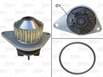 Водяной насос - Valeo 506704