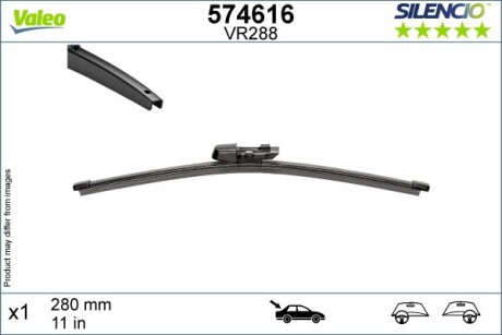 Silencio rear - Valeo 574616
