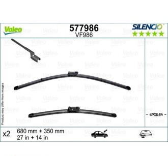 Щетка стеклоочистителя - Valeo 577986