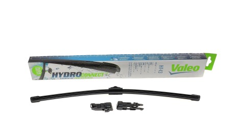 Щетка стеклоочистителя бескаркасная со спойлером HF43 HydroConnect 430мм - Valeo 578503