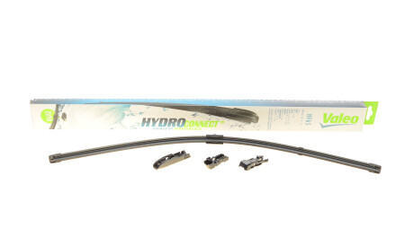 Щітка склоочисника безкаркасна із спойлером HF65 HydroConnect 650мм - (8250A184, 983501R100, 8250A104) Valeo 578513