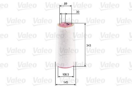 Повітряний фільтр - Valeo 585617