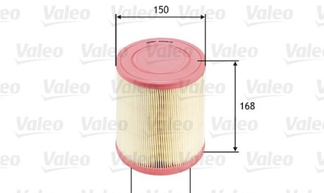 Повітряний фільтр - Valeo 585676