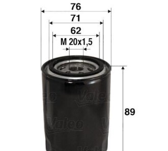 Масляный фильтр - Valeo 586000