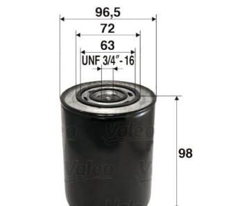 Масляный фильтр - Valeo 586007