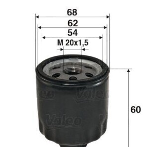 Масляный фильтр - Valeo 586011