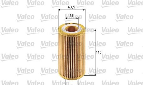 Масляный фильтр - Valeo 586524