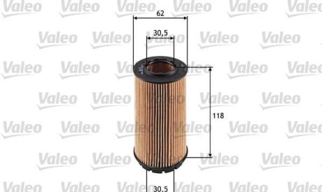 Масляный фильтр - Valeo 586525