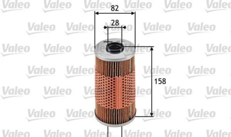 Масляный фильтр - Valeo 586534