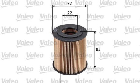 Масляный фильтр - Valeo 586542