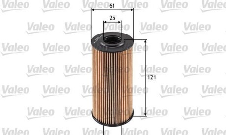 Service kit-oil filter * - Valeo 586578