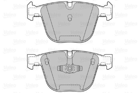 Комплект тормозных колодок - Valeo 601127