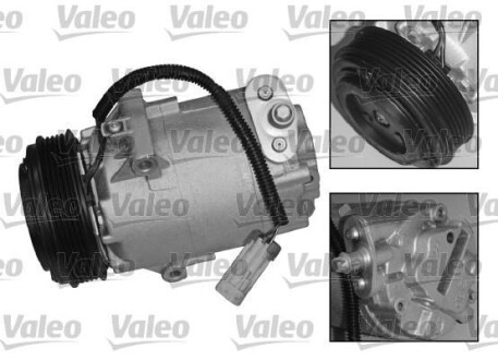 Компресор кондиціонера - ((1854092, 1854102, 1854123, 1854140, 24432392)) Valeo 699748