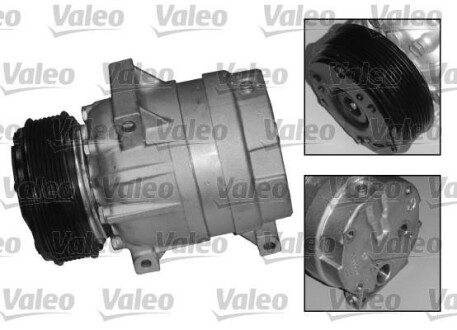 Компресор кондиціонера Master/Movano/Trafic/Vivaro 1.9/2.2/2.5 dCi/DTI 01- - Valeo 699861