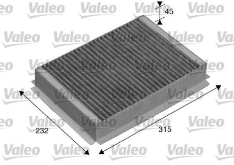 Фильтр, воздух во внутренном пространстве - (xr830254, xr849205) Valeo 715505