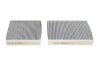Фільтр салону Citroen C3/C4/Peugeot 207/208 09- (вугільний) (к-кт 2шт.) - (1609428080, 1609428180, 1609998780) Valeo 715557 (фото 1)