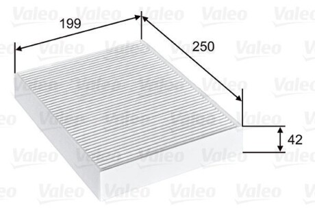 Фільтр салону - Valeo 715815