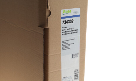 Фото 2 - Радиатор охлаждения двигателя Valeo 734339