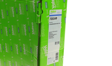 Фото 2 - Радиатор охлаждения двигателя Valeo 735549