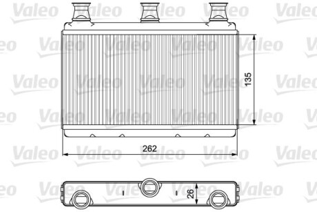 Nagrzewnica BMW - Valeo 811537