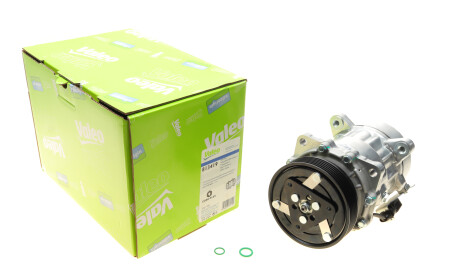 Компресор кондиціонера - (ym2h16d629aa, 1111419, 7m0820805b) Valeo 813419