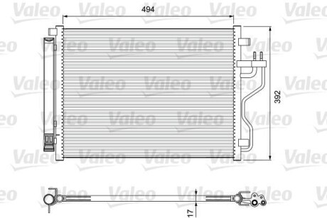 Конденсатор - Valeo 814396