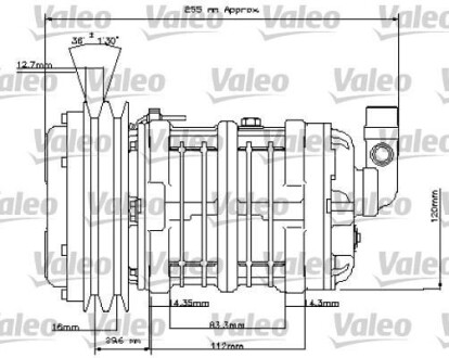 Компресор кондиціонера - Valeo 815842
