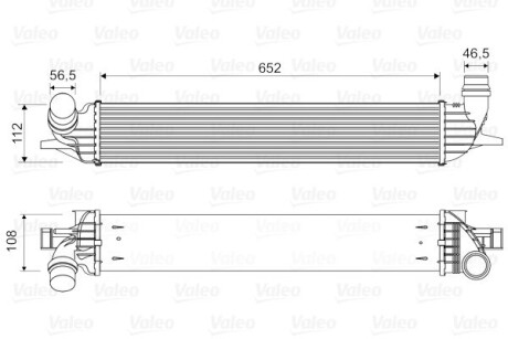 Інтеркулер - Valeo 818330