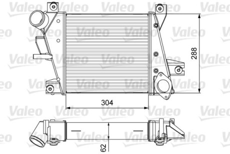 Інтеркулер - Valeo 818360