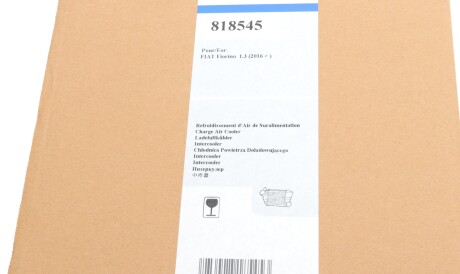 Фото 2 - Интеркулер Valeo 818545