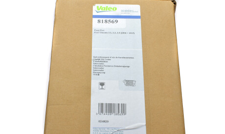 Фото 2 - Интеркулер Valeo 818569