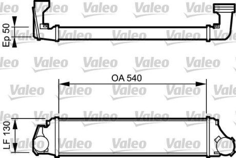 Інтеркулер - Valeo 818716