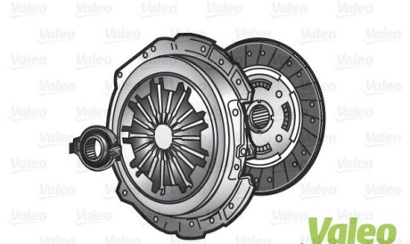 Комплект зчеплення - (02T141153E, 02T141153ES1, 02T141153F) Valeo 826362